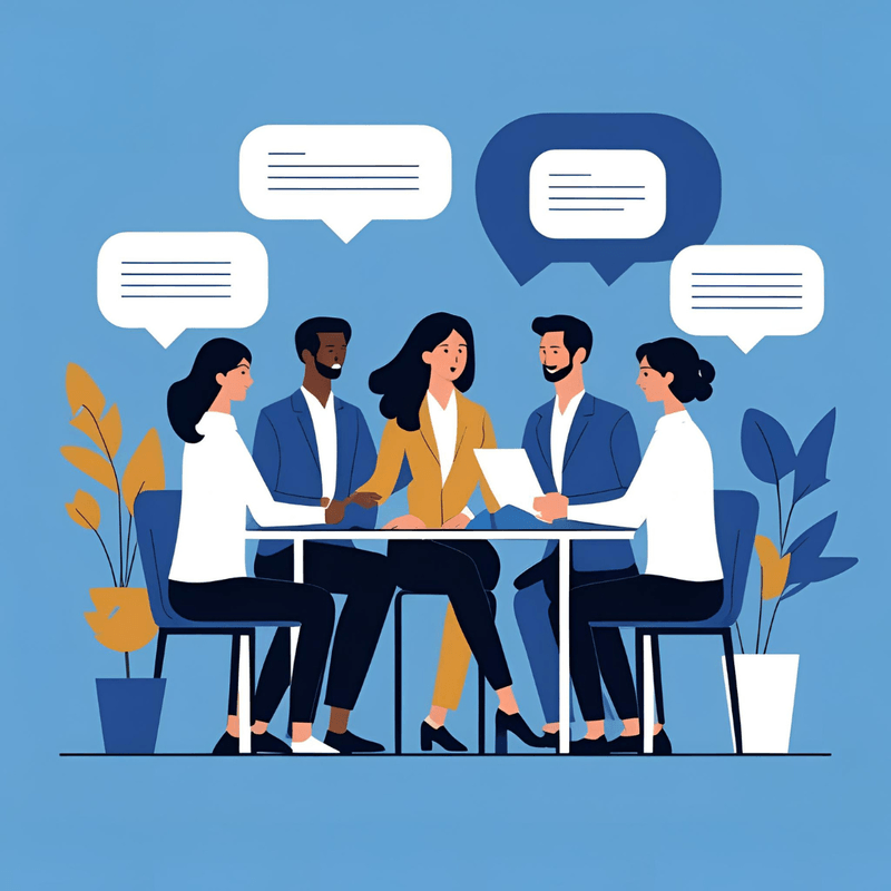 Colabore em chats com sua equipe com o WhatsApp